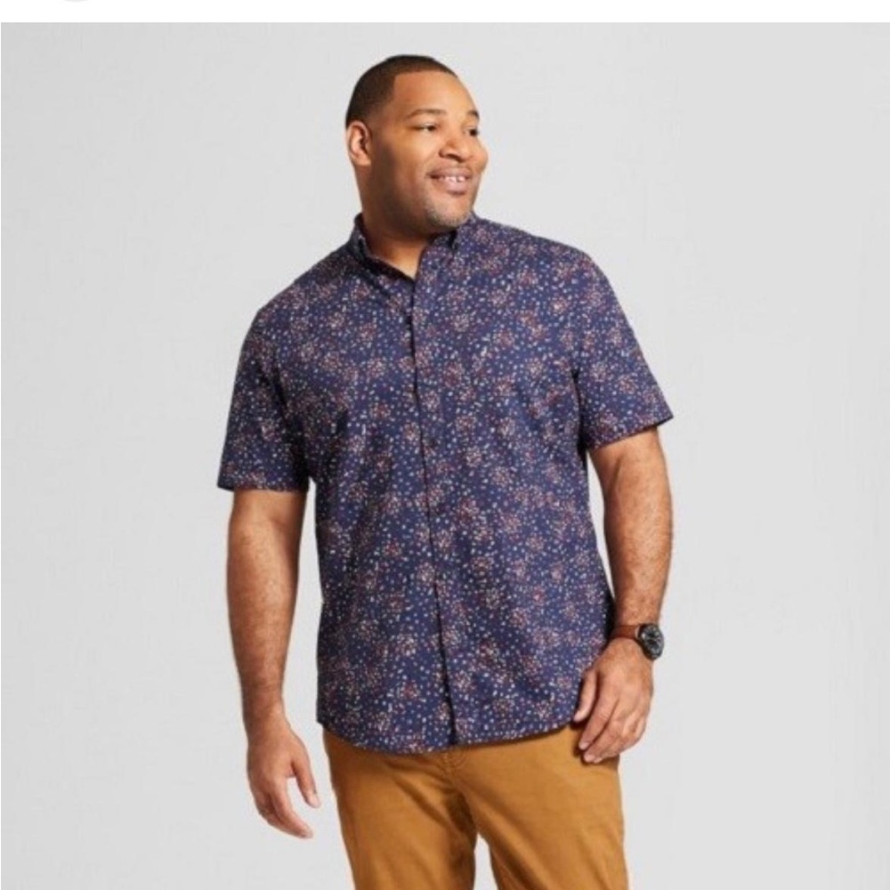 Goodfellow & Co Blue Casual Button Down Shirt